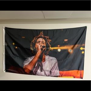 Jcole tapestry banner flag college dorm bedroom etc brand new